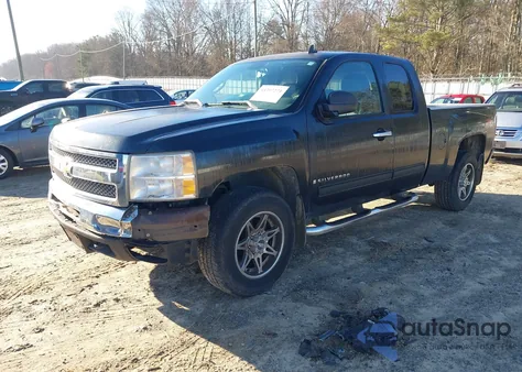 2009 Chevrolet Silverado 1500 Lt из США, поврежденный, VIN 1GCEK29069Z177692
